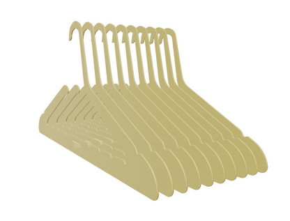 10 Pack Gold Toga Hangers